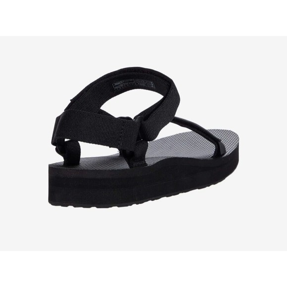 Teva NEW Original Universal Urban Black Sandals Adjustable Ankle Strap Sz.9 - Picture 5 of 11